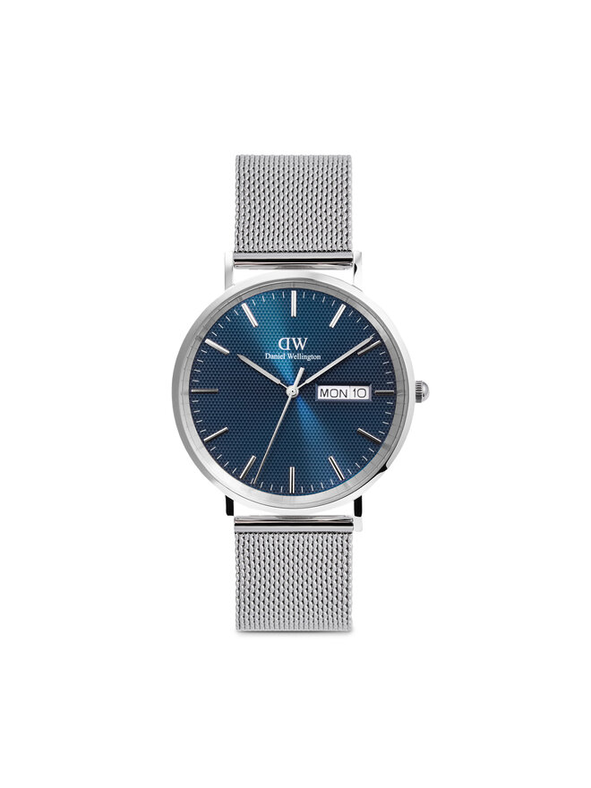 Daniel Wellington Ročna ura Daniel Wellington Classic Day Display 40 DW00100833 Srebrna