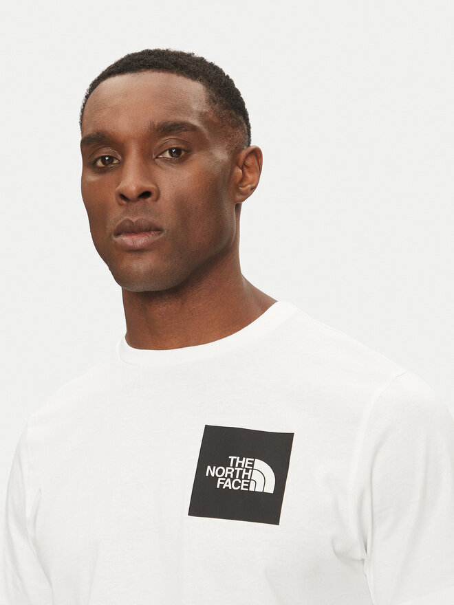 The North Face The North Face Marškinėliai Fine NF0A8A6M Balta Regular Fit