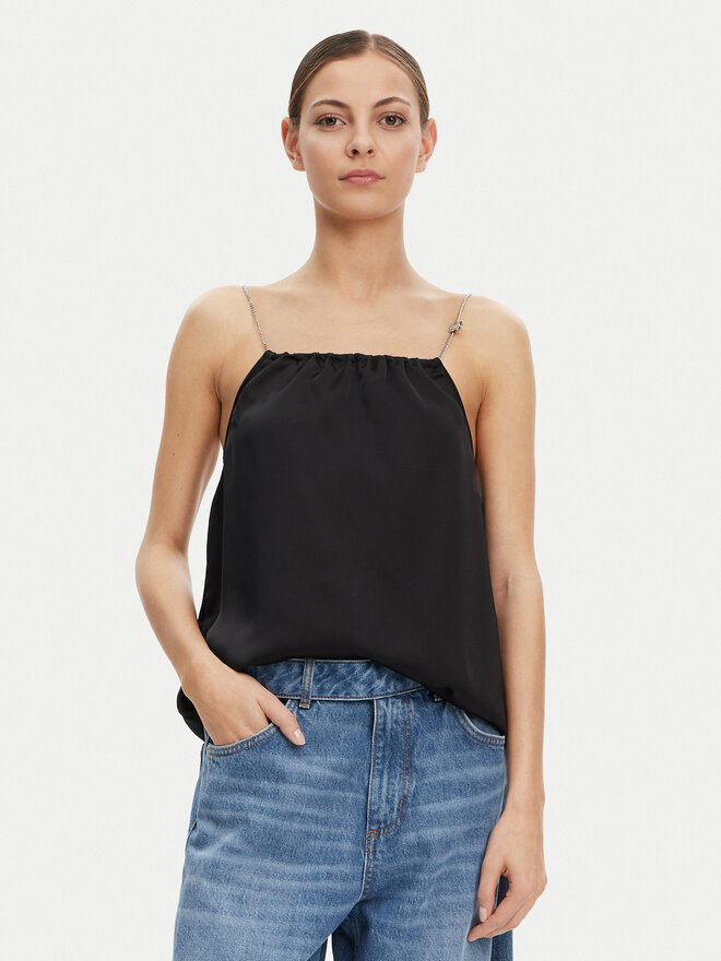 HUGO HUGO Top Cebena 50536436 Schwarz Regular Fit