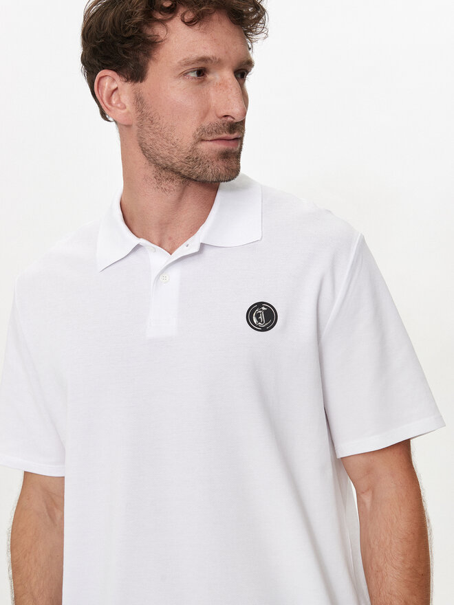 Just Cavalli Just Cavalli Poloshirt 76OAGG23 Weiß Regular Fit