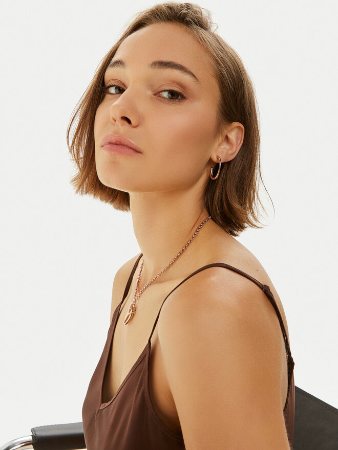 Calvin Klein Обици Calvin Klein 35000348 Розов
