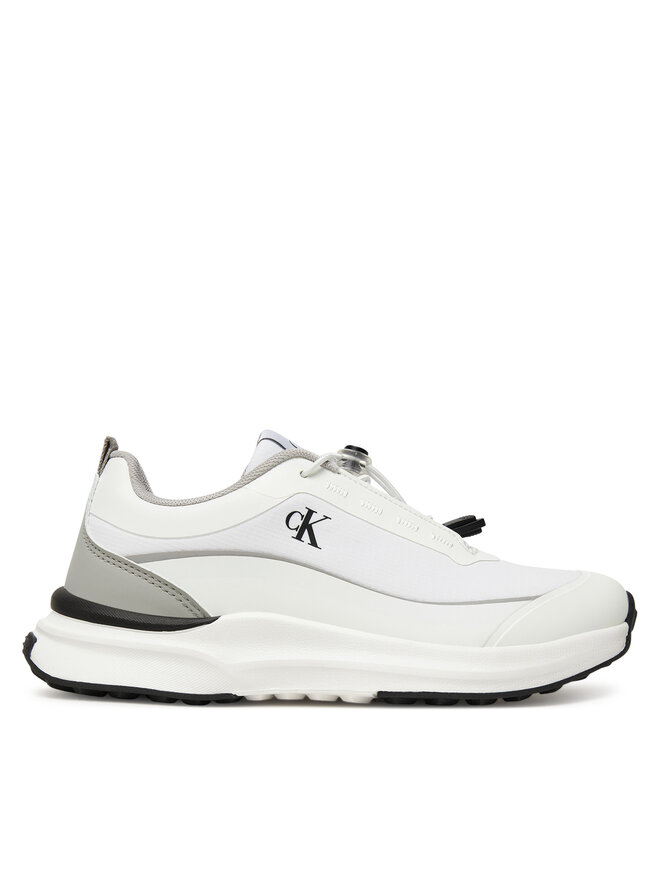 Calvin Klein Сникърси Calvin Klein Low Cut Lace-Up Sneaker V3X9-83171-1844 D Бял