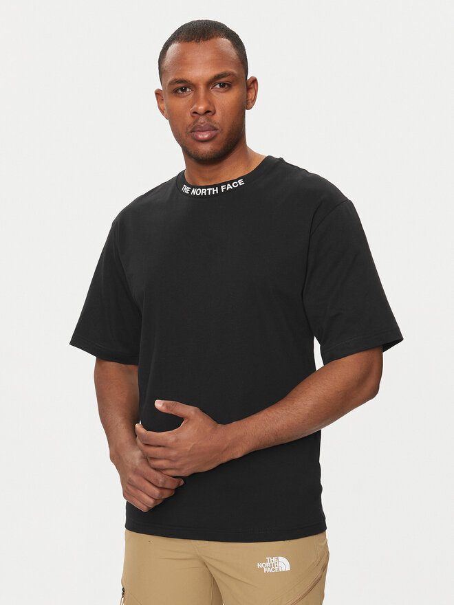 The North Face The North Face Marškinėliai Zumu NF0A87DD Juoda Regular Fit
