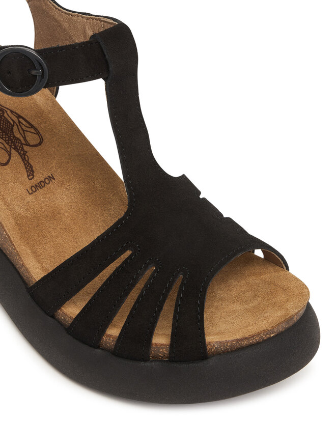 Fly London Босоніжки Fly London Gaitfly P144959007 Чорний