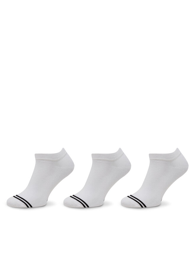 Pepe Jeans 3 pár férfi bokazokni Pepe Jeans PMU30044 Fehér