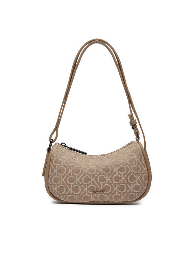 Calvin Klein Ročna torba Calvin Klein Ck Refine Conv Crossbody K60K612151 Bež