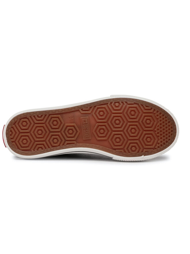 Big Star Shoes Plátenky Big Star Shoes DD374163 S Čierna