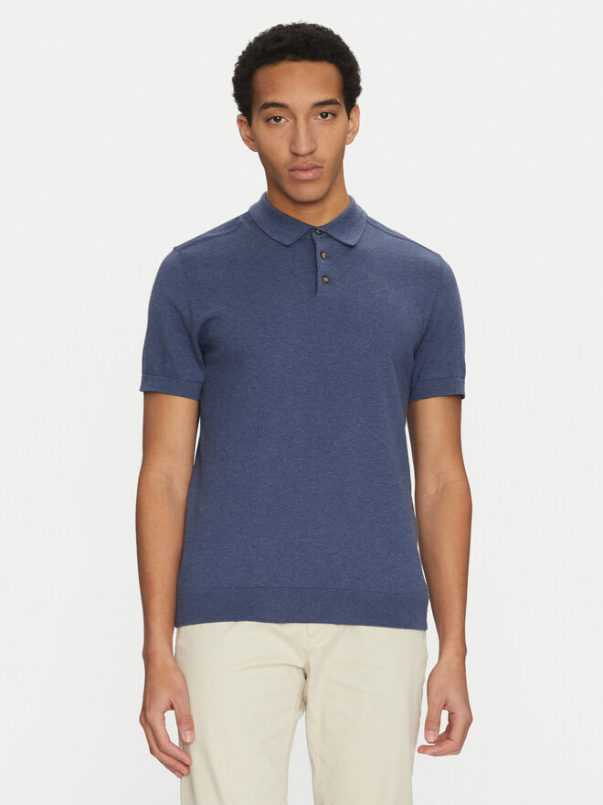 Selected Homme Selected Homme Pólóing 16092437 Sötétkék Regular Fit