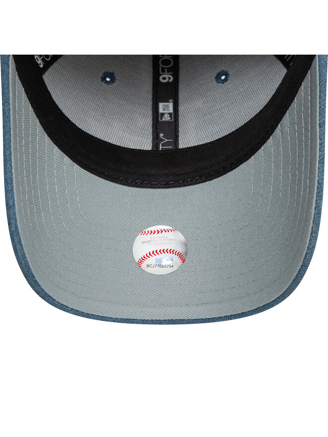 New Era Czapka z daszkiem New Era Los Angeles Dodgers Denim Icon 9Forty 60595350 Niebieski