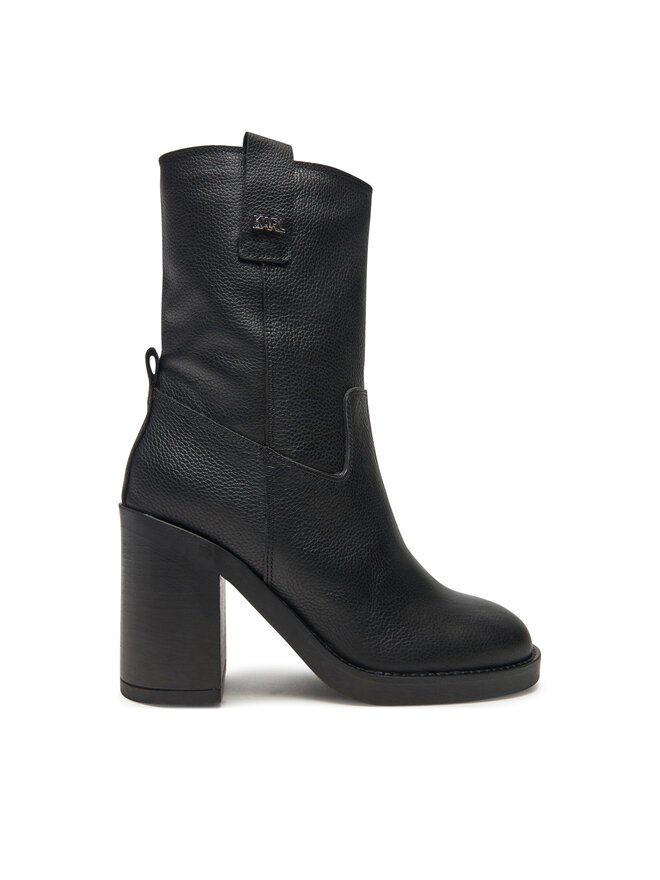 KARL LAGERFELD Polokozačky KARL LAGERFELD KL41874 Černá