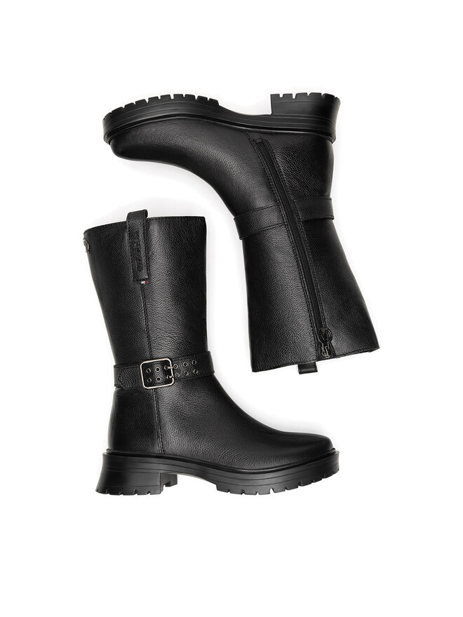 U.S. Polo Assn. Боти U.S. Polo Assn. MAGDA001W/DL1 Черен