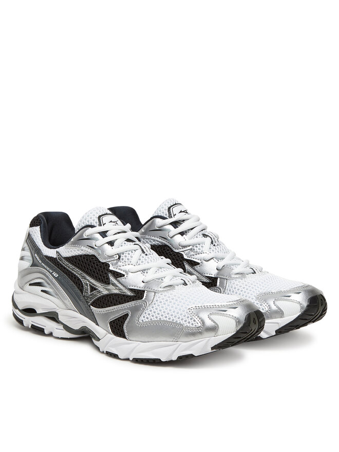 Mizuno Snīkeri Mizuno Wave Rider 10 D1GA2104 Sudraba