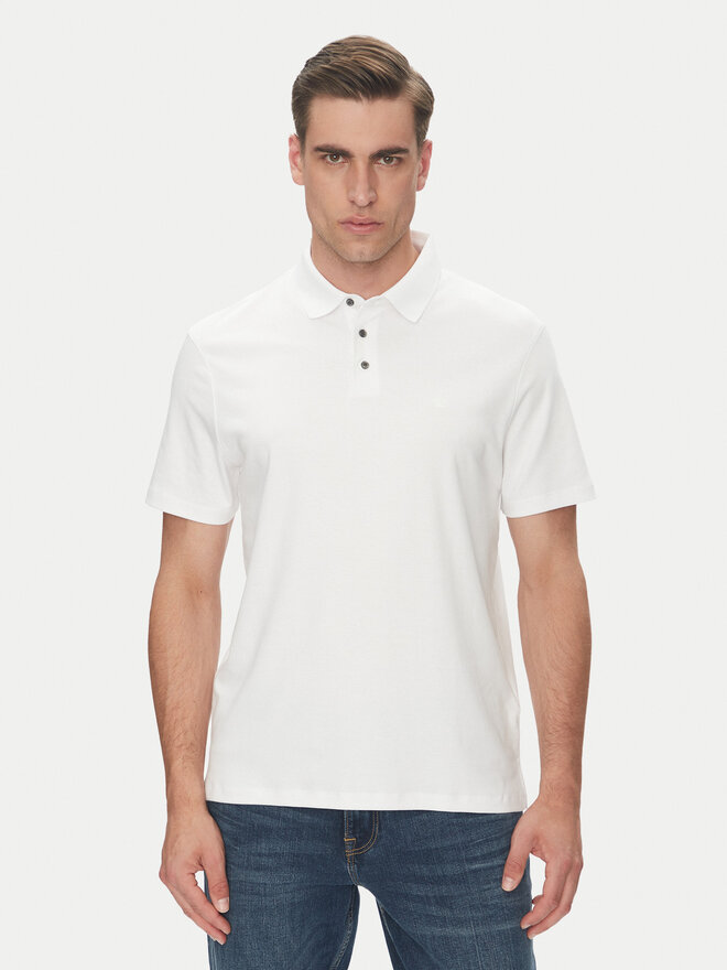 Calvin Klein Calvin Klein Poloshirt Supima LV04LB276G Weiß Regular Fit