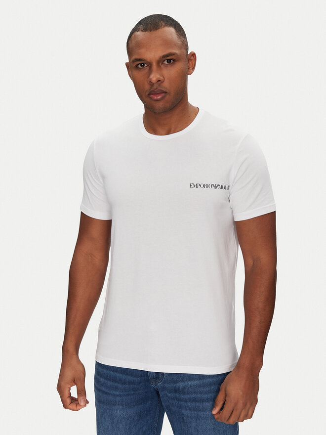 Emporio Armani Underwear Emporio Armani Underwear Σετ 2 T-Shirts EM000391 AF10779 M0082 Λευκό Regular Fit