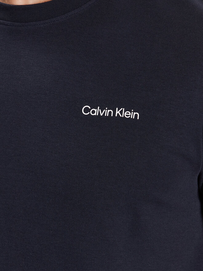 Calvin Klein Calvin Klein T-Shirt Micro Logo K10K109894 Dunkelblau Regular Fit