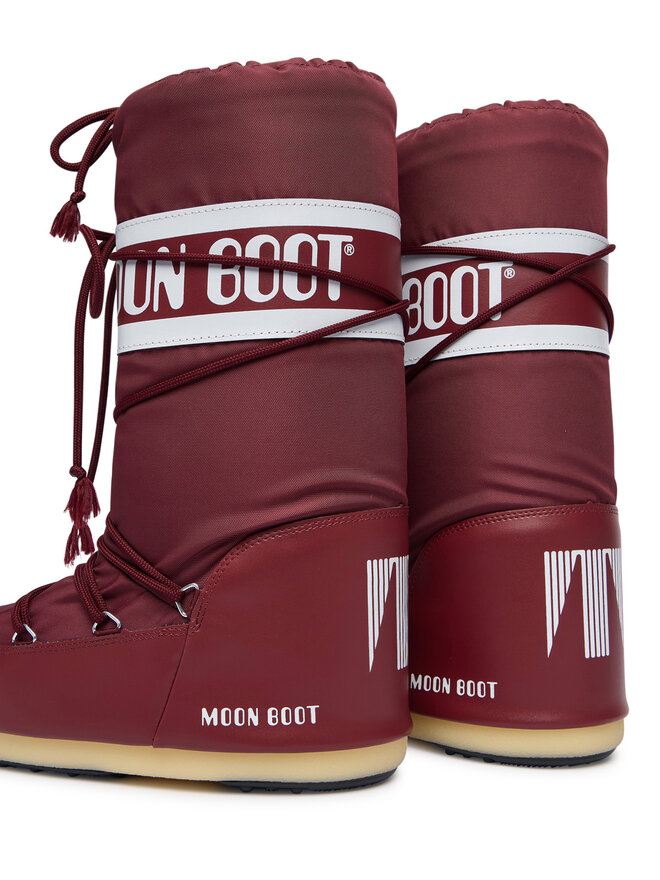 Moon Boot Schneeschuhe Moon Boot Mb Icon Nylon 80D1400440 D Dunkelrot