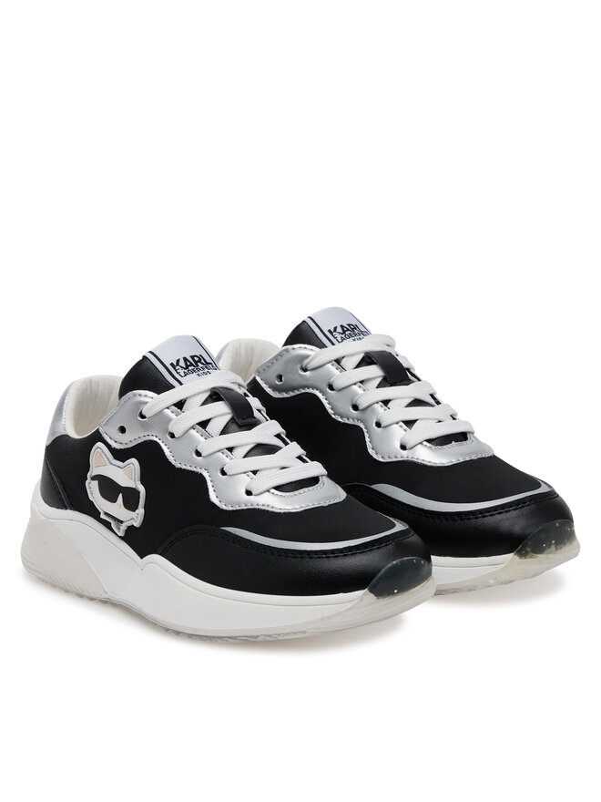 Karl Lagerfeld Kids Sneakersy Karl Lagerfeld Kids Z30373 M Čierna