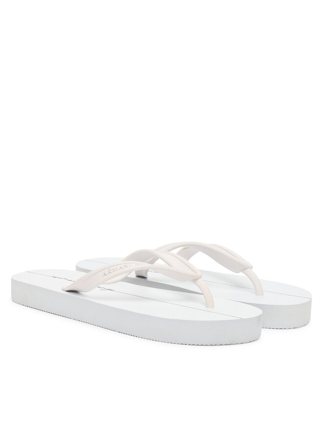 Armani Exchange Chancletas Armani Exchange XDQ010 XV700 K681 Blanco