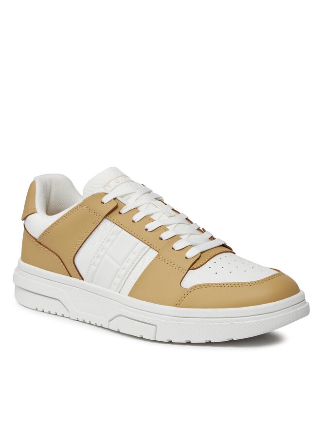 Tommy Jeans Sneakersy Tommy Jeans Tjm Mix Material Cupsole 2.0 EM0EM01345 Beżowy