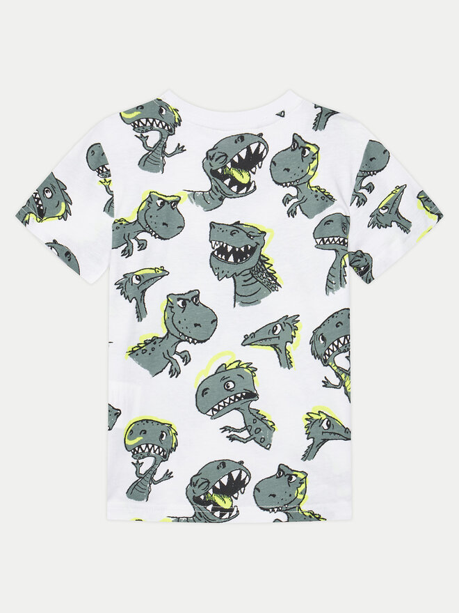 Coccodrillo Coccodrillo T-Shirt WC5143217VBA Λευκό Regular Fit