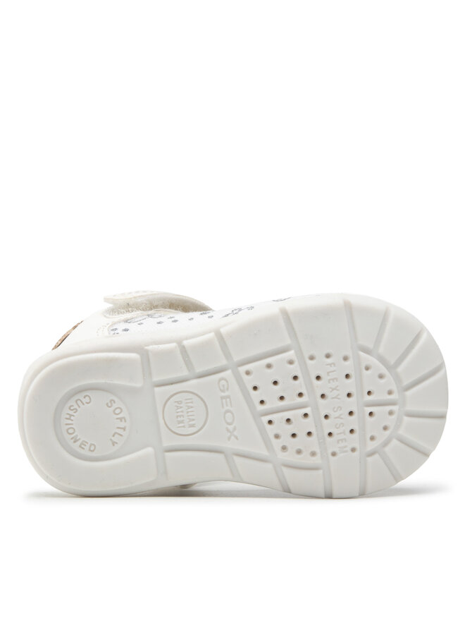 Geox Pantofi Geox B Elthan G. B B251QB 0AW54 C0007 Alb