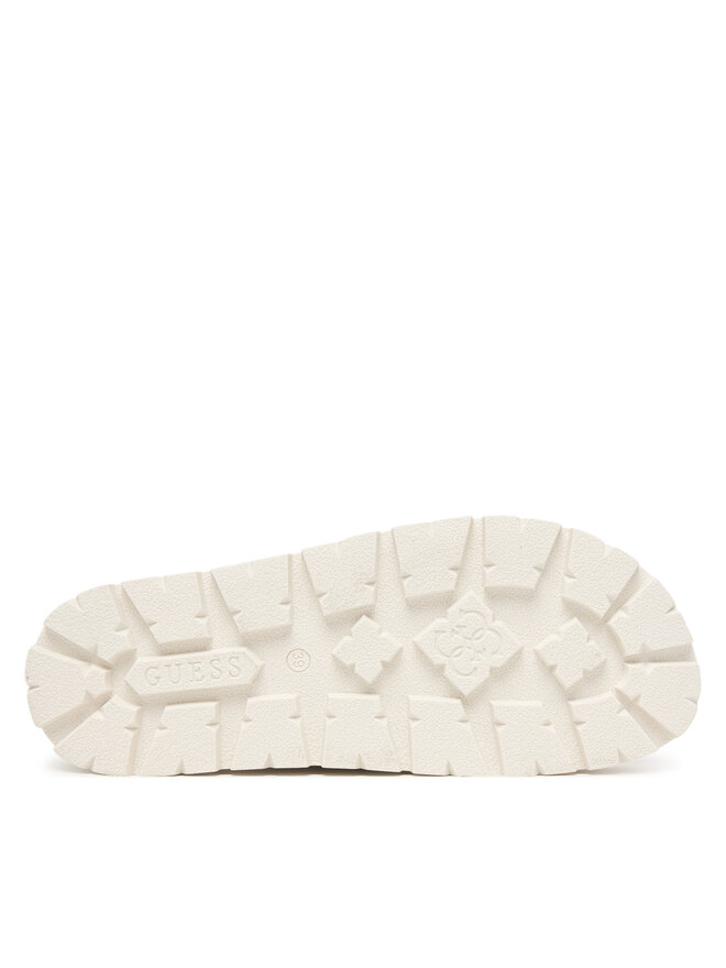 Guess Pantoletten Guess FLJFAX ELE03 Écru