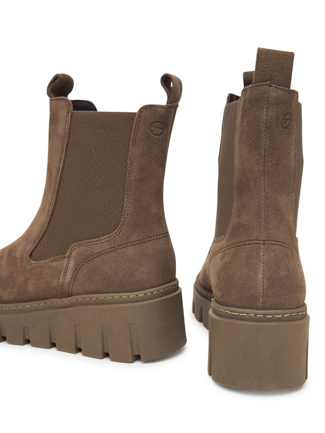 Tamaris Klassische Stiefeletten Tamaris 1-25489-45 Beige