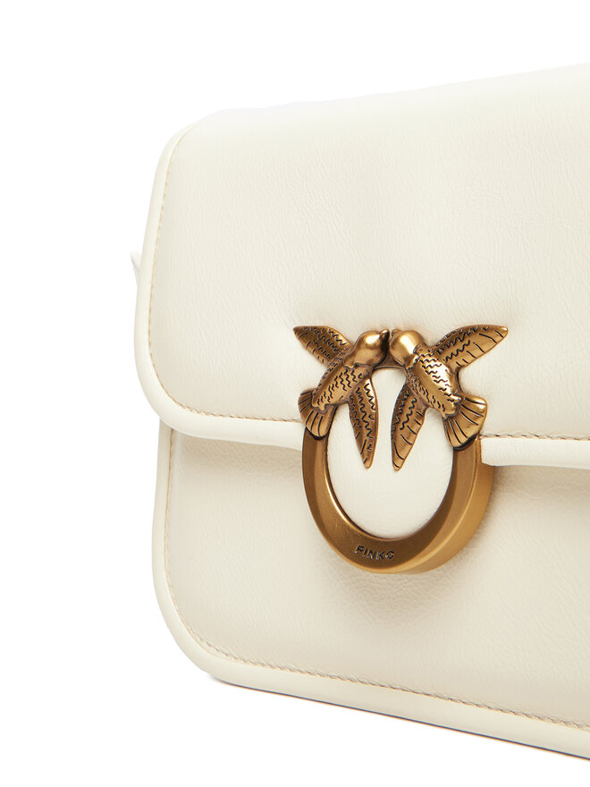 PINKO Torebka PINKO Love Box Bag Fl Mini PE 25 PLTT 104297 A26J Écru