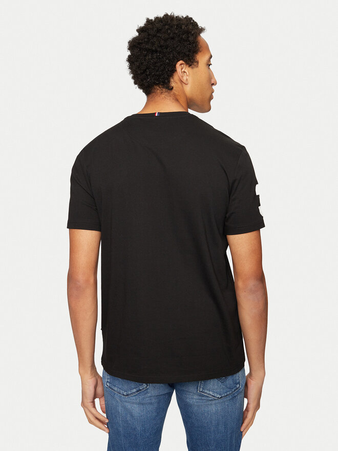 U.S. Polo Assn. U.S. Polo Assn. Marškinėliai MUP3311 Juoda Slim Fit