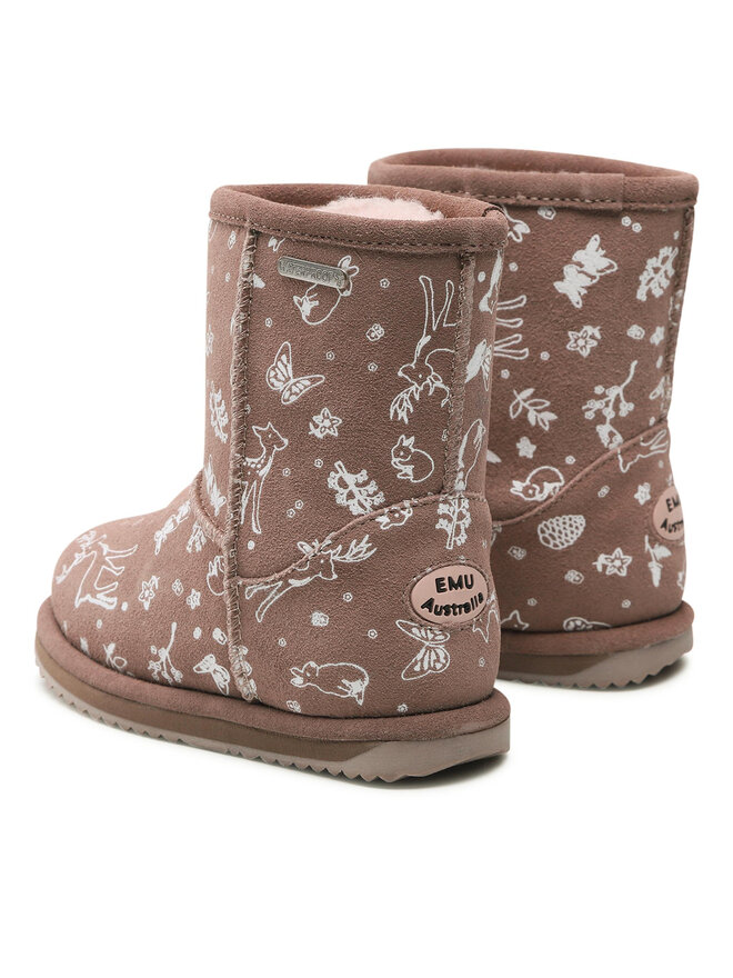 EMU Australia Μπότες Χιονιού EMU Australia Woodland Brumby K12607 Καφέ