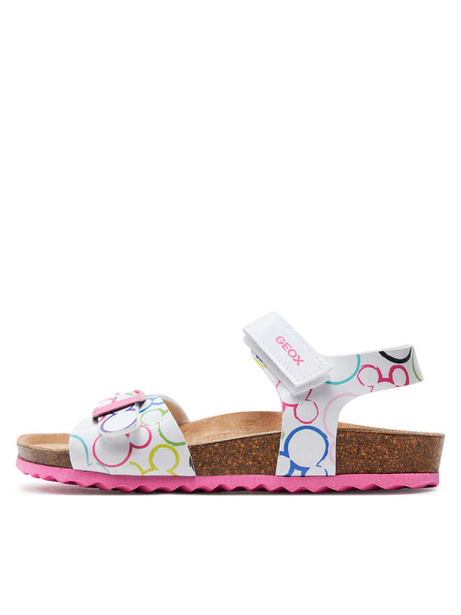 Geox Sandále Geox J Adriel Girl J158MC 000FC C0653 S Biela