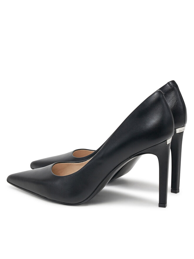 Calvin Klein Szpilki Calvin Klein Heel Pump 90 - Lth HW0HW02336 Czarny