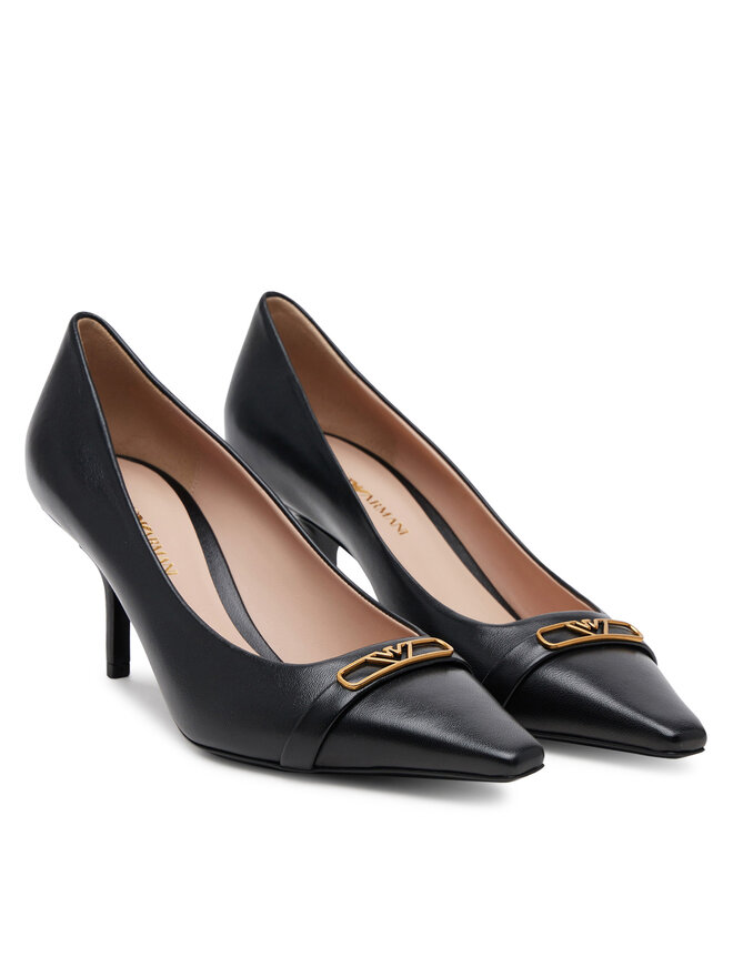 Emporio Armani Magassarkú Emporio Armani X3E488 XF271 00002 Fekete