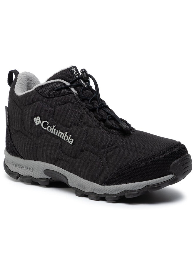 Columbia Trekkingschuhe Columbia Youth Firecamp Mid 2 Wp BY1201 Schwarz