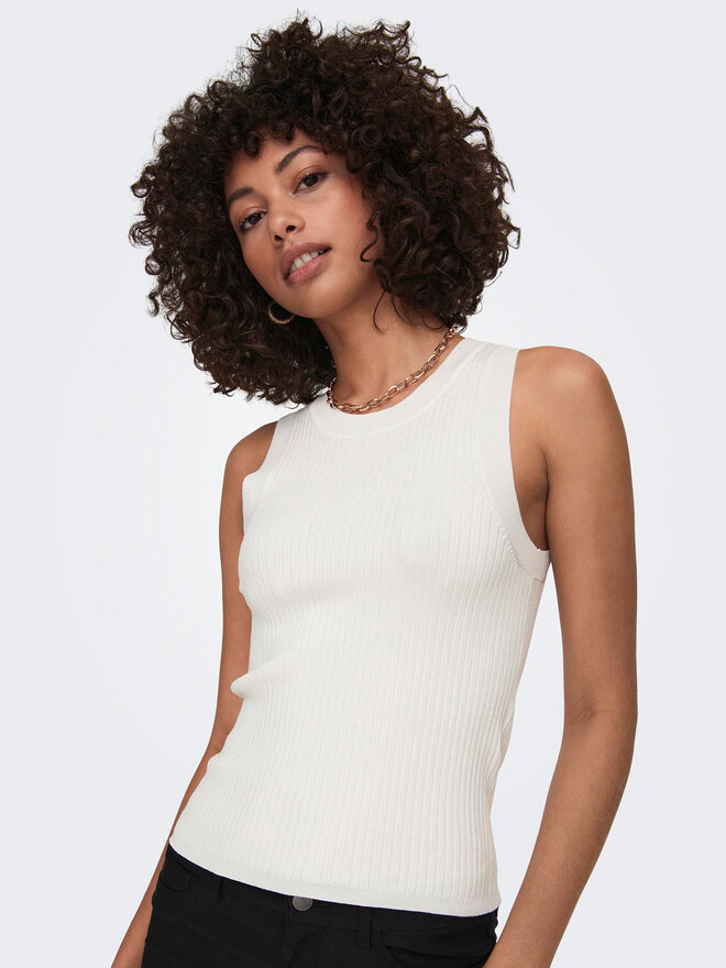 JDY JDY Top Aya 15287501 Weiß Slim Fit