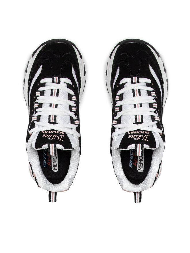 Skechers Sneakersy Skechers Devoted Fan 13154/BKRG Czarny