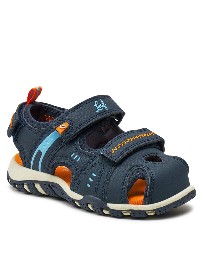 Leaf Sandale Leaf Navy LRUNN F Bleumarin