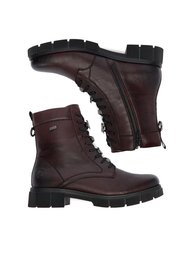 Remonte Gležnjarji Remonte CEO-D2S73-35 Bordo rdeča