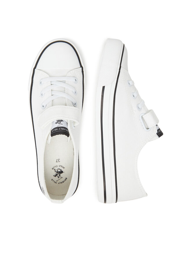 Beverly Hills Polo Club Sneakers aus Stoff Beverly Hills Polo Club CEO-CSS20377-72(CH) Weiß