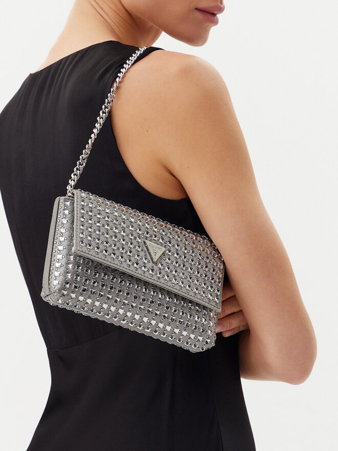 Guess Rankinė Guess HWIY9350700 Sidabrinė