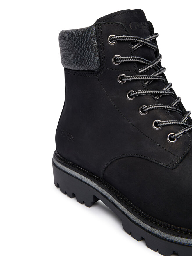 Guess Botines planos Guess FMFSIR LEA10 Negro