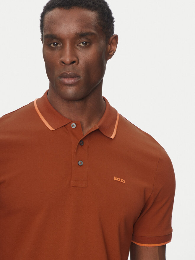 BOSS BOSS Poloshirt Parlay 190 50494697 Orange Regular Fit