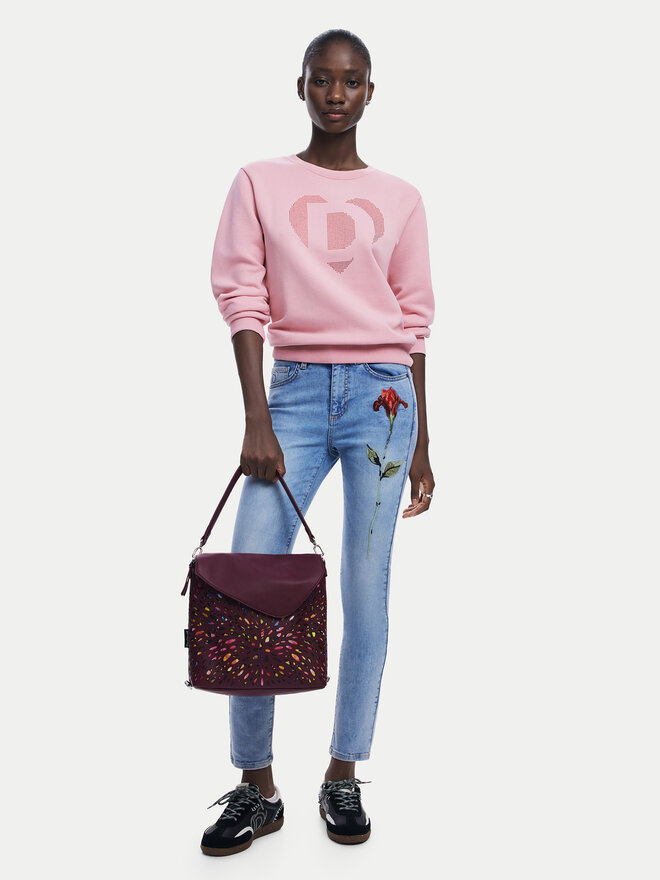 Desigual Plecak Desigual Blackwell 24WAKP29 Bordowy