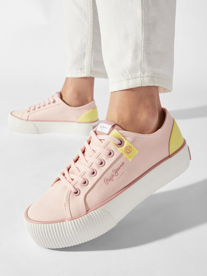 Scarpe pepe jeans rosa online