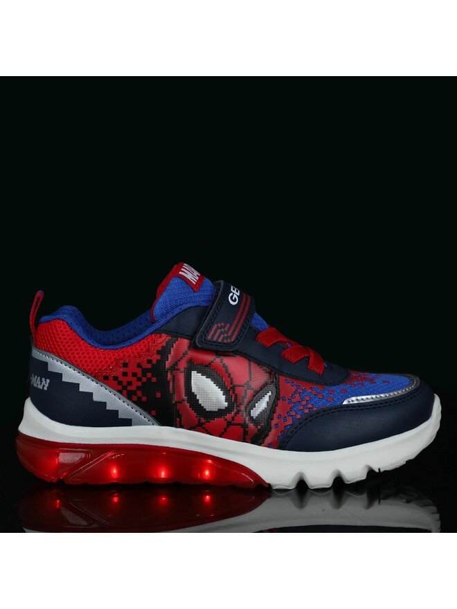 Geox Sneakersy Geox J Ciberdron Boy J45LBF 014CE C0735 D Granatowy