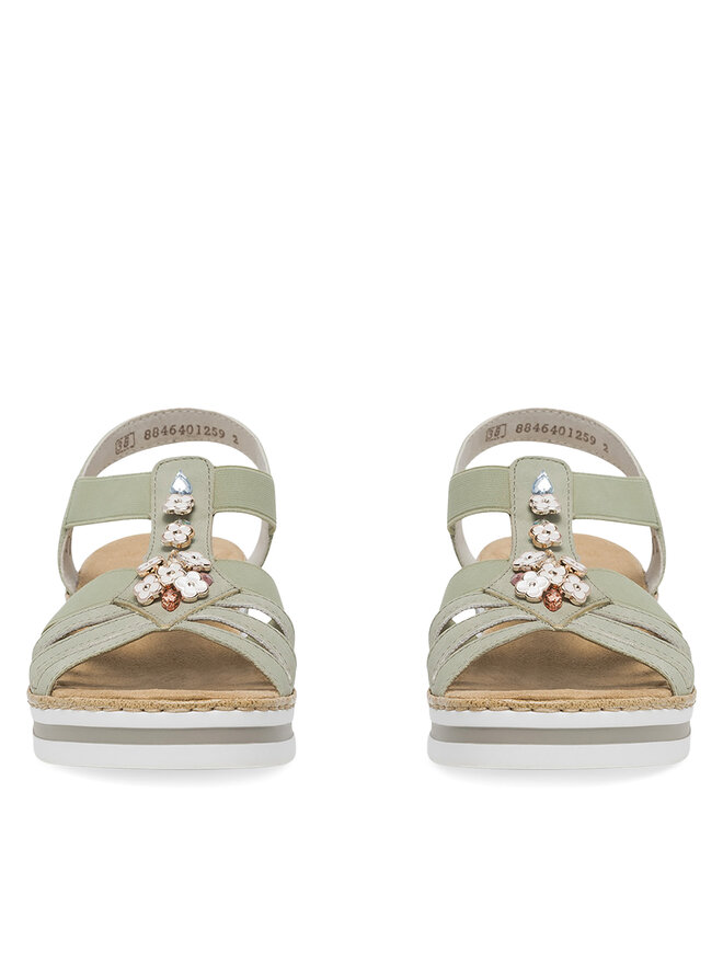 Rieker Sandalen Rieker V0245-52 Grün
