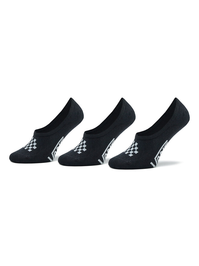 Vans Sada 3 párů dětských kotníkových ponožek Vans Classic Canoodle Rox VN0007BCY281 Černá