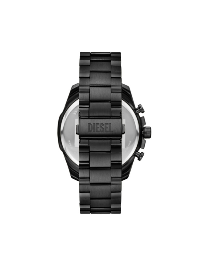 Diesel Ρολόι Diesel Mega Chief Slim DZ4689 Μαύρο