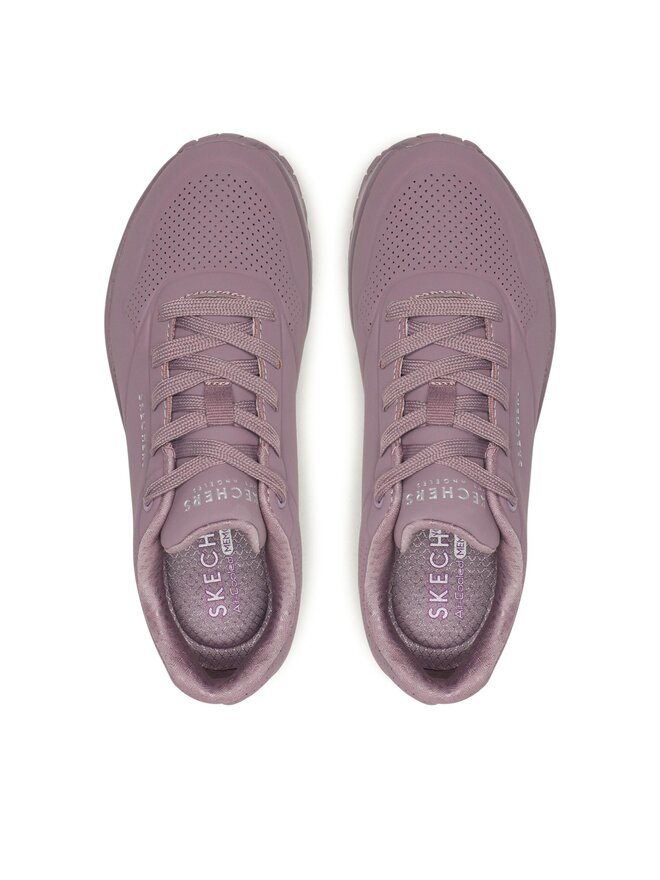 Skechers Sneakersy Skechers Uno Stand On Air 73690/DKMV Fioletowy