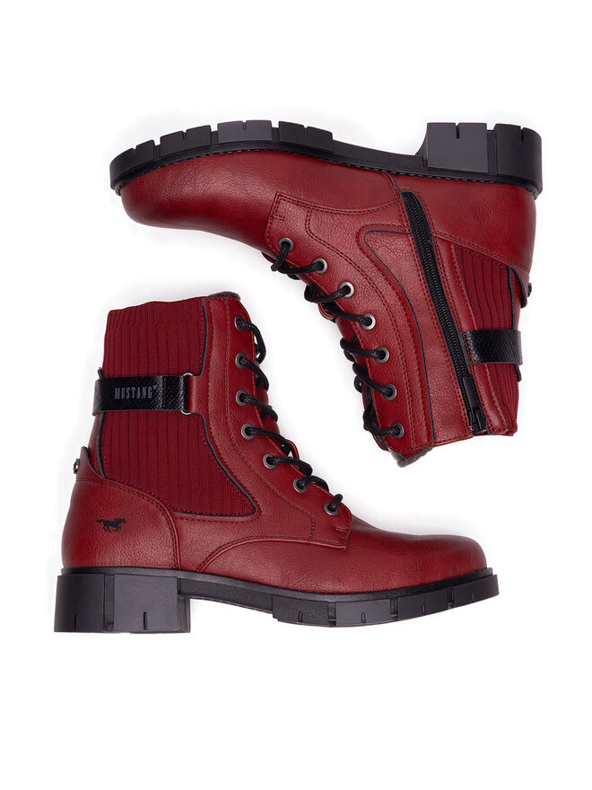 Mustang Stivaletti Mustang 1443-502 Rosso